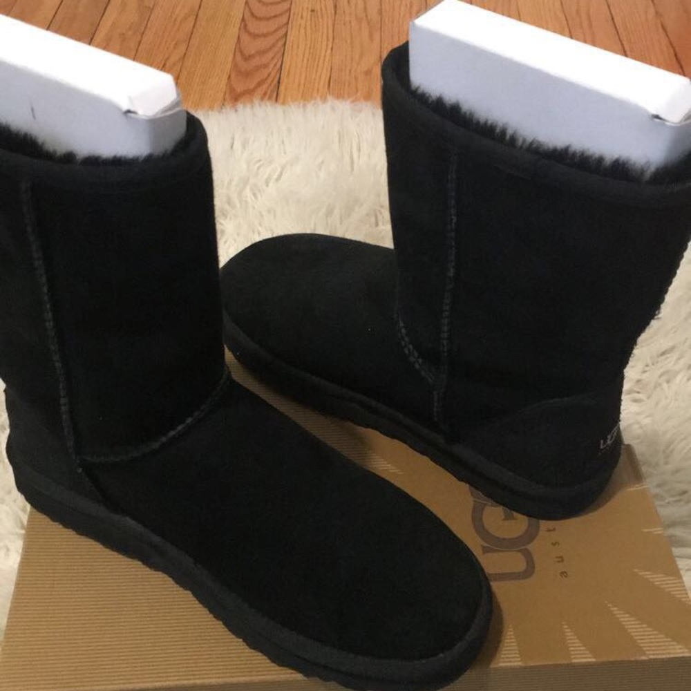 Black UGG boots